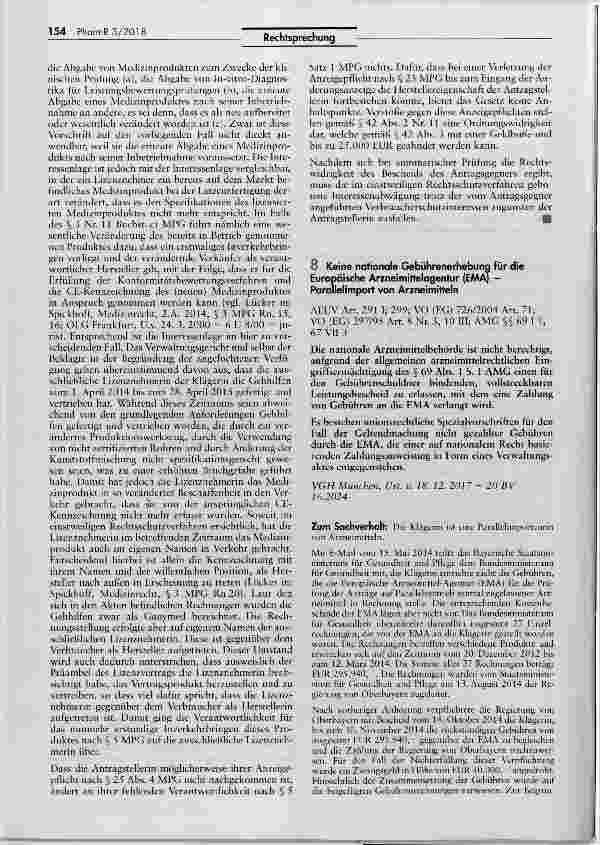 Vorschauseite 2: Lizenznehmer als Hersteller eines Medizinprodukts
