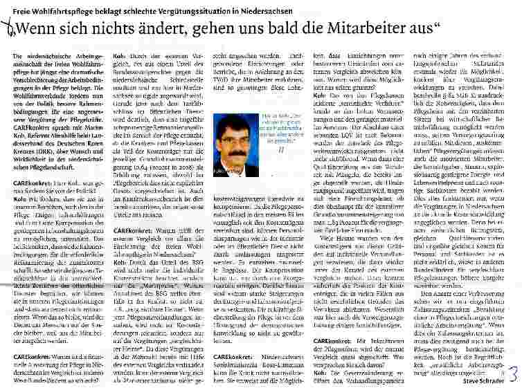 Vorschauseite 1: Wenn sich nichts ändert, gehen uns bald die Mitarbeiter aus