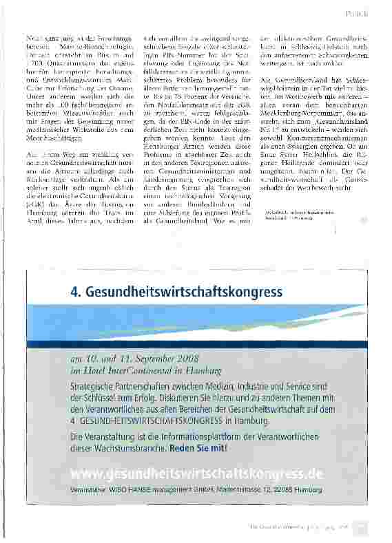 Vorschauseite 4: Gut vernetzt zwischen den Meeren