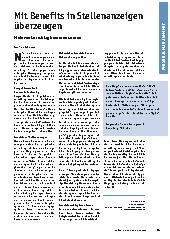 Vorschauseite 1: Mit Benefits in Stellenanzeigen überzeugen: Mehrwerte richtig kommunizieren