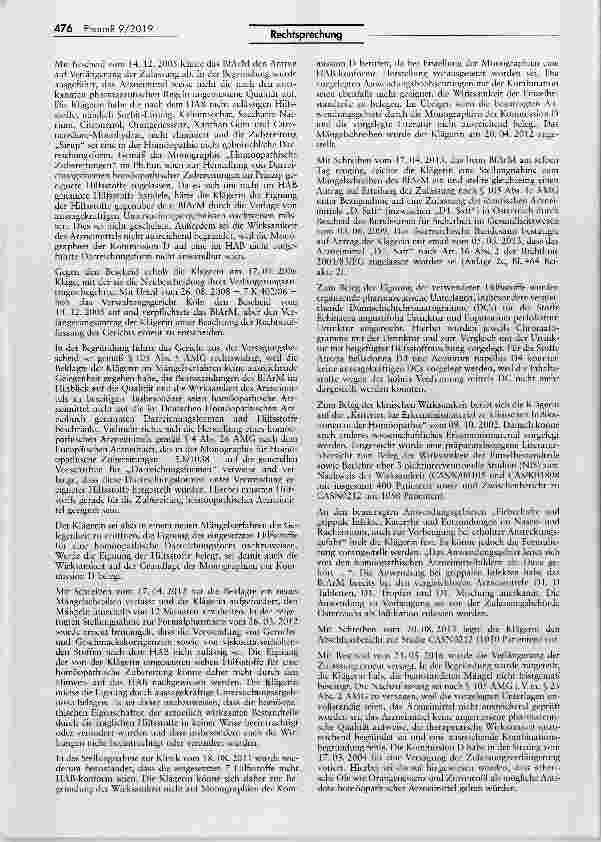 Vorschauseite 2: Arzneimittelprüfung - „Dl. Saft