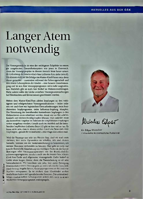 Vorschauseite 1: Langer Atem notwendig