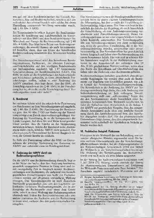 Vorschauseite 6: Die Verschreibungspflicht von Humanarzneimitteln in Deutschland Status quo und Reformbedarf