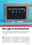Vorschauseite 1: Die Lage ist durchwachsen.