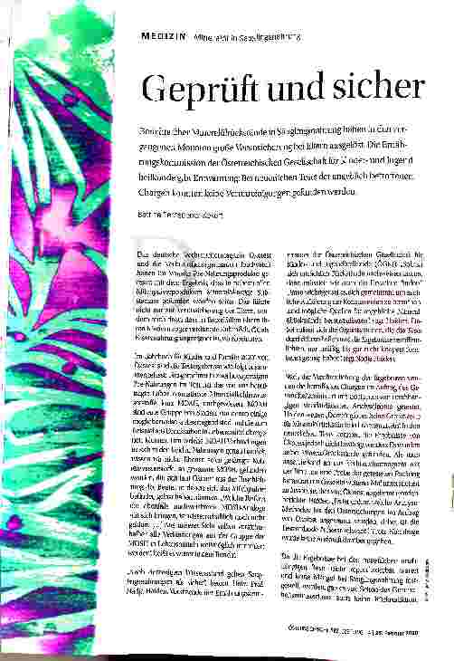Vorschauseite 1: Geprüft und sicher