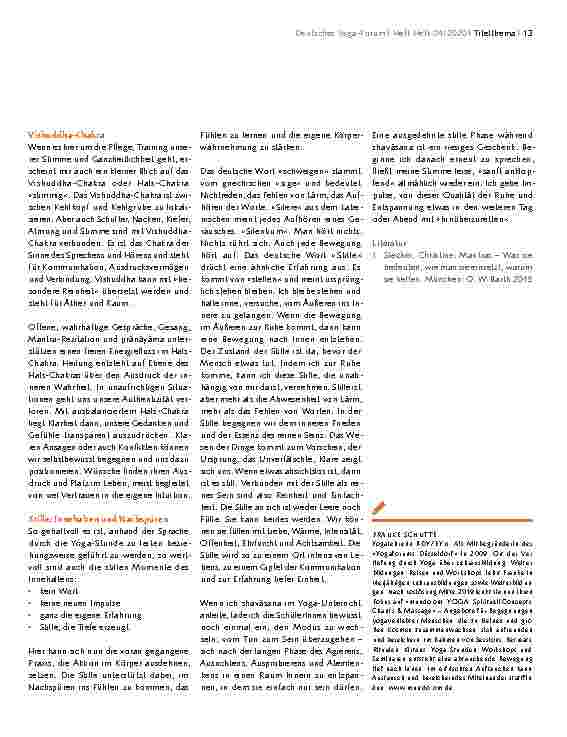 Vorschauseite 4: KOMMUNIKATION FÜR YOGALEHRENDE Stimme und Sprache