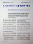 Vorschauseite 1: Krankenhauspharmazie: Präoperative Eisenmangelanämie erkennen und behandeln
