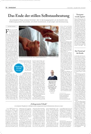 Vorschauseite 1: Das Ende der stillen Selbstausbeutung