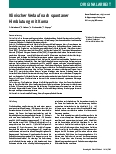 Vorschauseite 1: Klinischer Verlauf nach spontaner Hirnblutung mit Koma