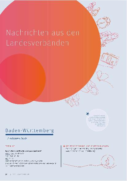 Vorschauseite 1: Nachrichten aus den Landesverbänden