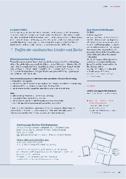Vorschauseite 6: Nachrichten aus den Landesverbänden