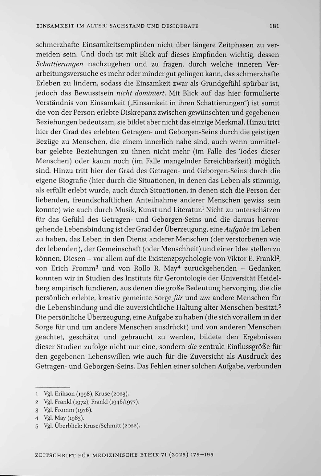 Vorschauseite 3: Einsamkeit im Alter: Sachstand und Desiderate
