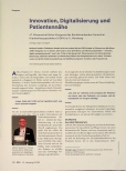Vorschauseite 1: Innovation, Digitalisierung und Patientennähe
