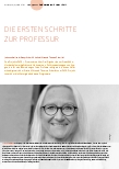 Vorschauseite 1: Die ersten Schritte zur Professur