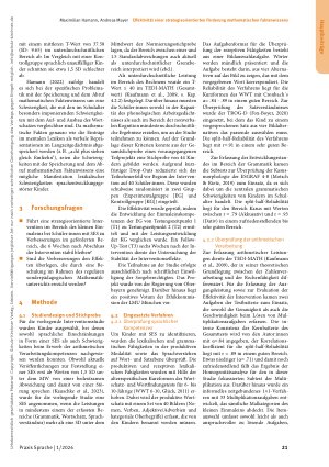 Vorschauseite 4: Effektivität einer strategieorientierten Förderung mathematischen Faktenwissens bei Schüler: innen mit Sprachentwicklungsstörungen