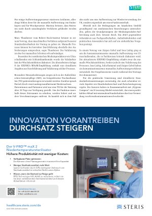 Vorschauseite 4: Sterilgutaufbereitung in der documenta-Stadt 28. Jahreskongress der DGSV e. V. in Kassel, 30. 9. – 2. 10. 2025