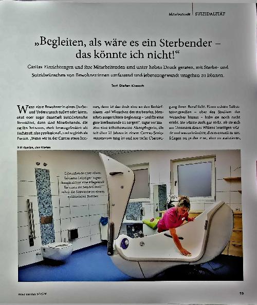 Vorschauseite 1: »Begleiten, als wäre es ein Sterbender - das könnte ich nicht! «