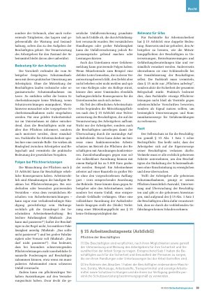 Vorschauseite 2: Pflichten und Rechte der Beschäftigten nach ArbSchG – Teil 1 Was bedeutet Mitwirkung?