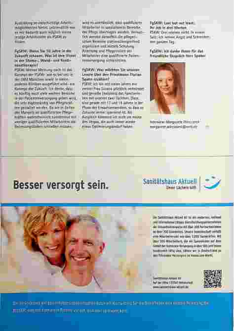 Vorschauseite 3: Pflegeexpertinnen und Pflegeexperten im O-Ton Interview