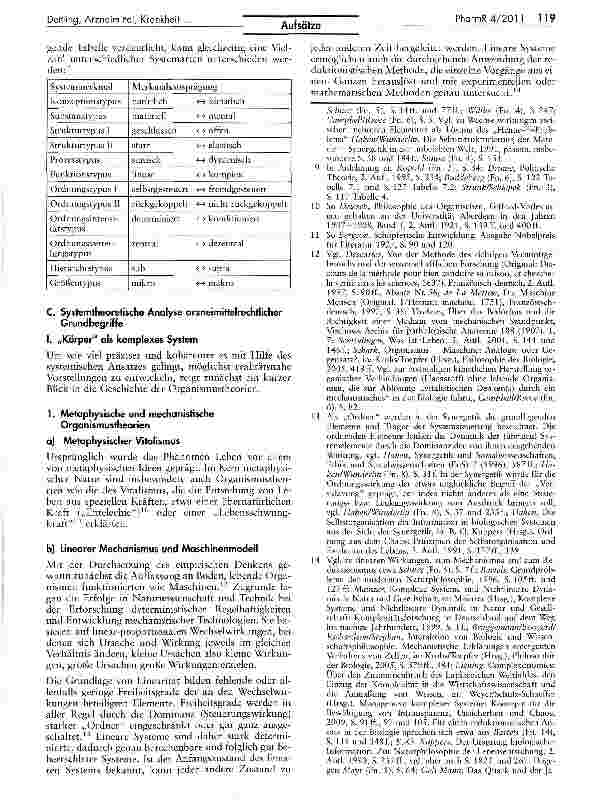 Vorschauseite 2: Arzneimittel, Krankheit und komplexe Systeme