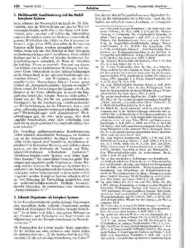 Vorschauseite 3: Arzneimittel, Krankheit und komplexe Systeme