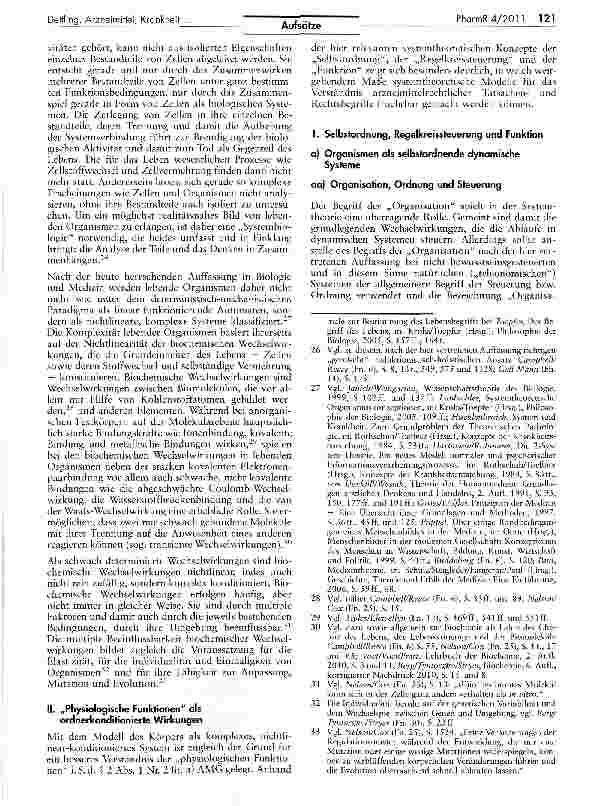 Vorschauseite 4: Arzneimittel, Krankheit und komplexe Systeme