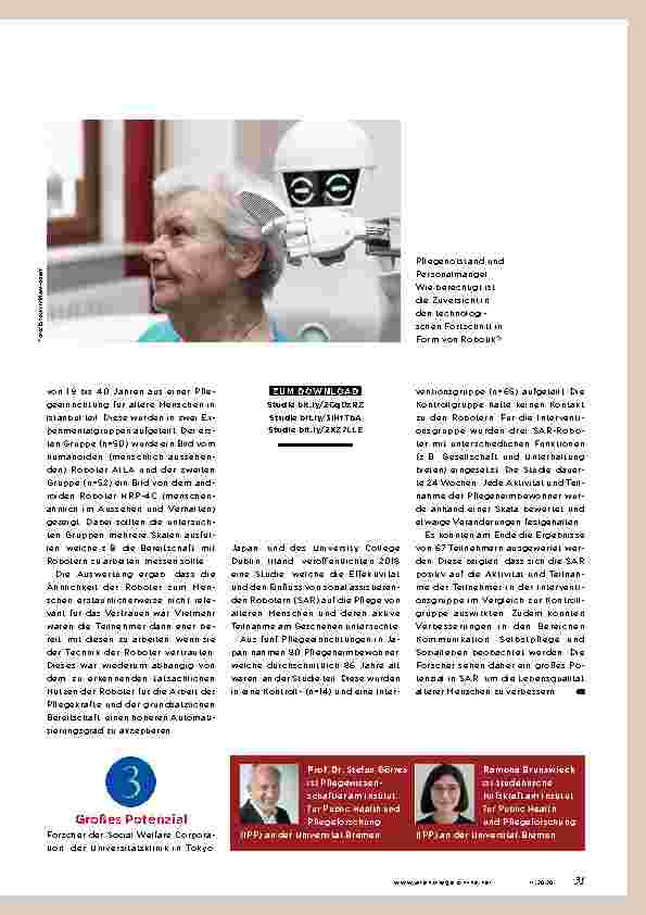 Vorschauseite 2: ROBOTER Die künftigen Kollegen?