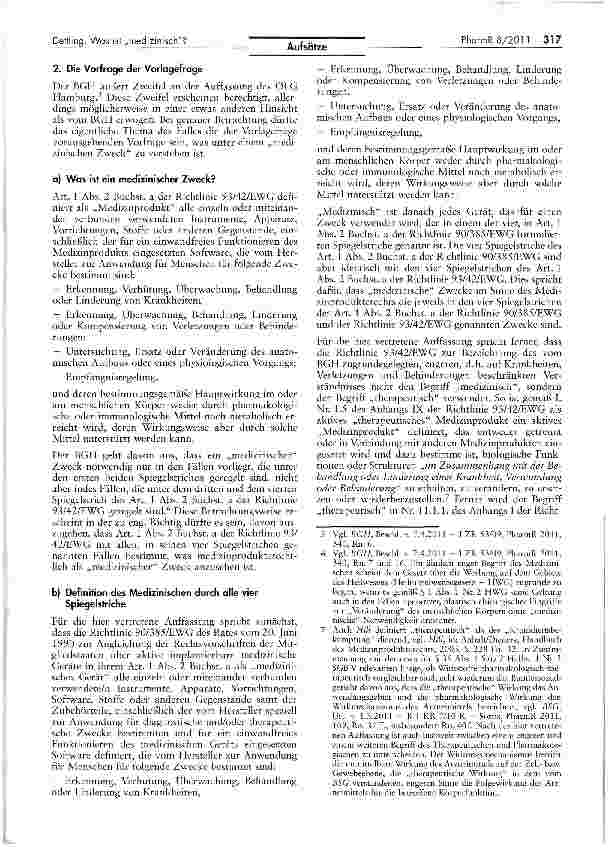 Vorschauseite 2: Was ist „medizinisch?