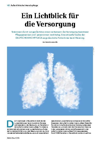 Vorschauseite 1: Ein Lichtblick für die Versorgung