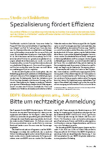 Vorschauseite 2: Nachrichten, Positionen, Berichte Besser mit mehr Transparenz