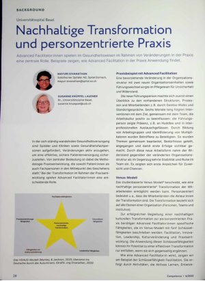 Vorschauseite 1: Nachhaltige Transformation und personzentrierte Praxis