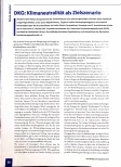 Vorschauseite 1: DKG: Klimaneutralität als Zielszenario