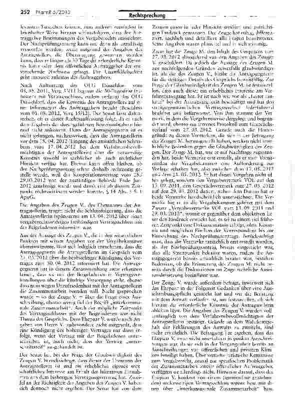 Vorschauseite 4: Keine vergabefreie Zusammenarbeit -„apothelcenüblichen Waren
