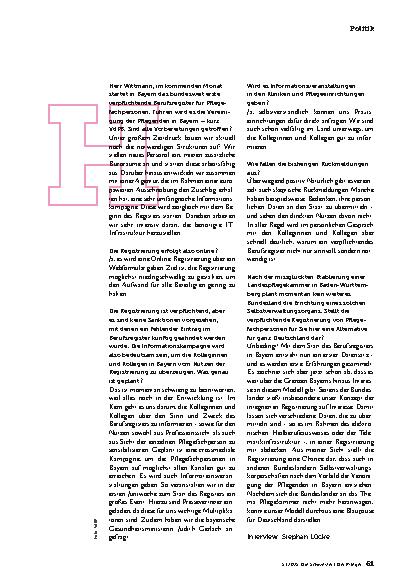 Vorschauseite 2: Eine Blaupause für Deutschland