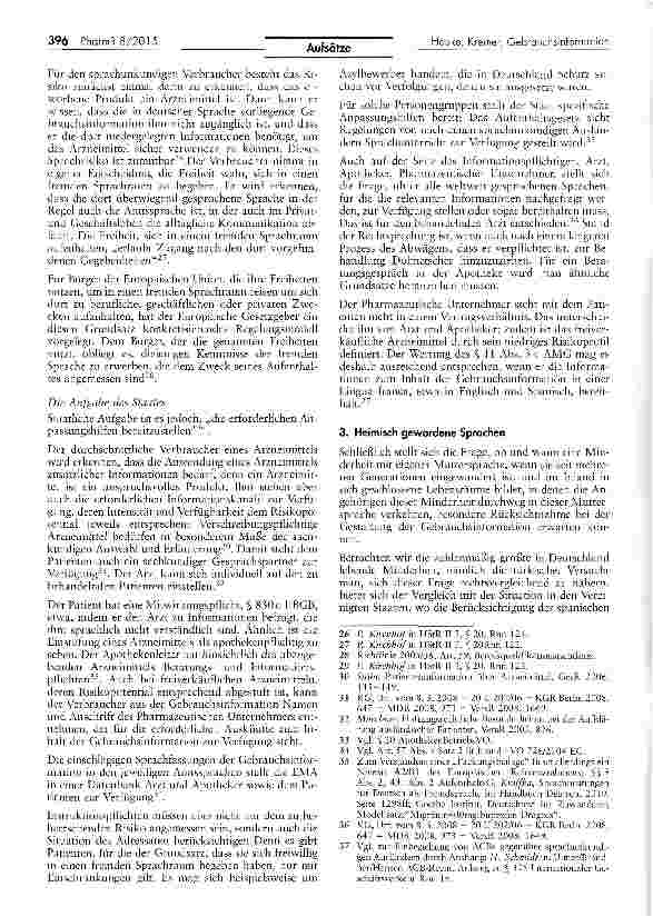 Vorschauseite 6: Allgemeinverständlichkeit, Sprachrisiko und Barrierefreiheit:Die Gebrauchsinformation