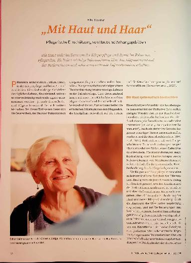 Vorschauseite 1: „Mit Haut und Haar“ Pflegerische Einschätzung von Haut und Anhangsgebilden
