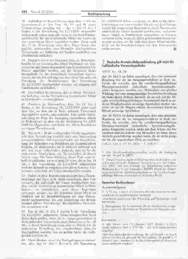 Vorschauseite 5: Vertriebsverbot für Kosmetika, deren Bestandteile durch Tierversuche außerhalb der EU bestimmt worden sind