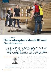 Vorschauseite 1: Hohe Akzeptanz durch KI und Gamification