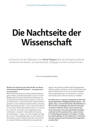 Vorschauseite 2: Die Nachtseite der Wissenschaft