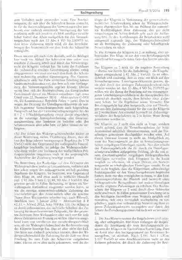 Vorschauseite 5: Gemeinschaftsrechtlicher Unterlagenschutz bei der Zulassung von Arzneimitteln vs. frei zugängliche Unterlagen im US-Recht