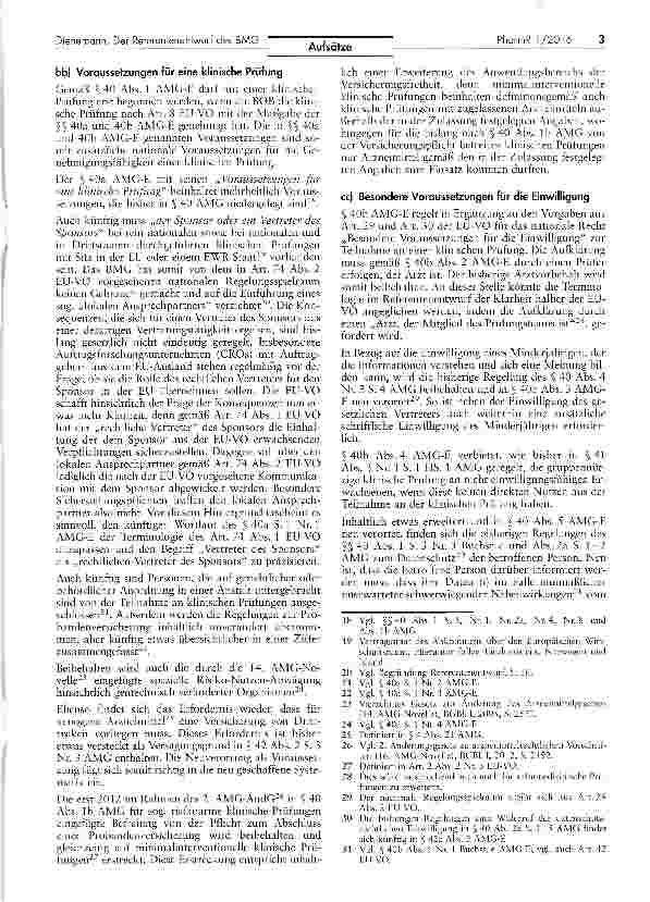 Vorschauseite 3: Ein erster Schritt — Der Referentenentwurf des BMG