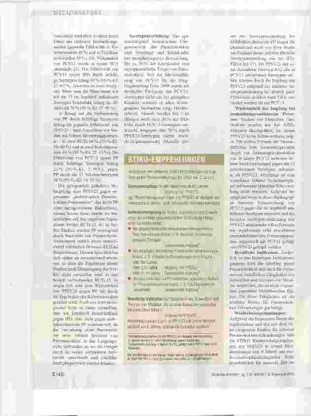 Vorschauseite 2: Aktualisierte Impfempfehlungen