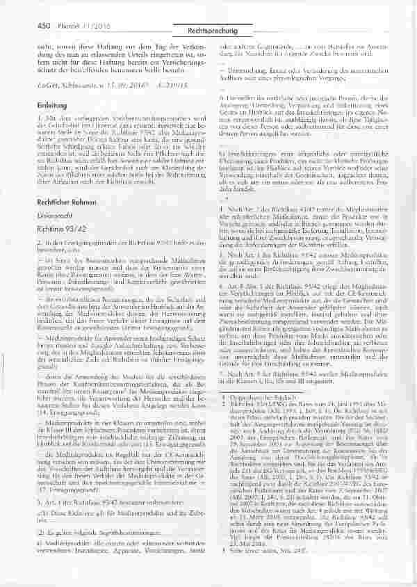 Vorschauseite 2: Prüfung der Kanfarmität van Medizinpradukten durch eine vam Hersteller beauftragte benannte Stelle