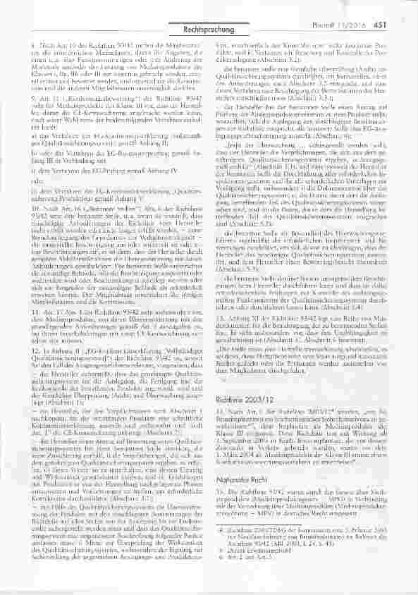 Vorschauseite 3: Prüfung der Kanfarmität van Medizinpradukten durch eine vam Hersteller beauftragte benannte Stelle