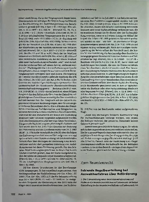 Vorschauseite 2: Zum Soldatenrecht