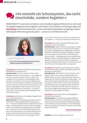 Vorschauseite 1: »So entsteht ein Schutzsystem, das nicht einschränkt, sondern begleitet. «