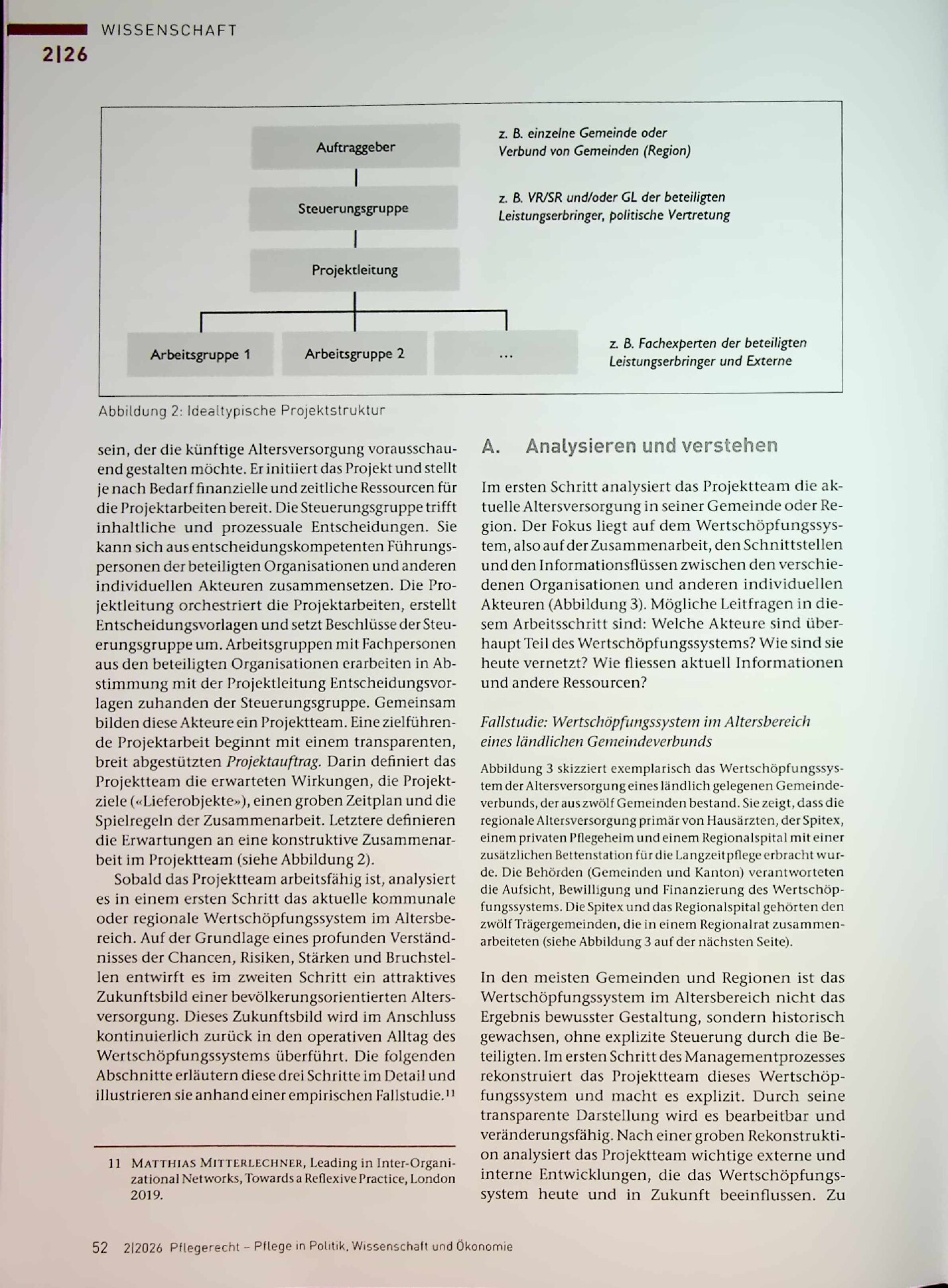 Vorschauseite 4: Der Prozess des Managements einer integrierten Altersversorgung