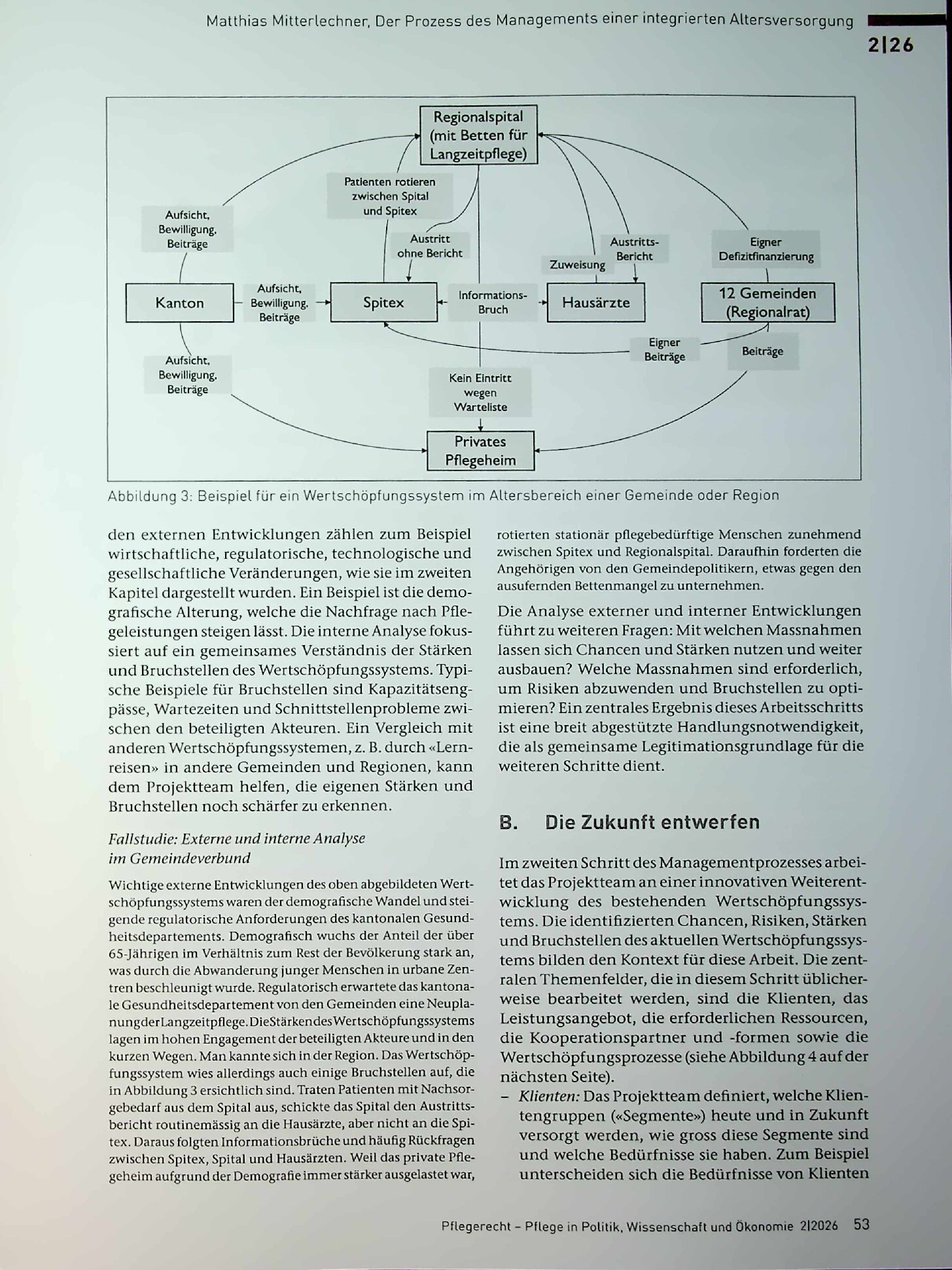Vorschauseite 5: Der Prozess des Managements einer integrierten Altersversorgung