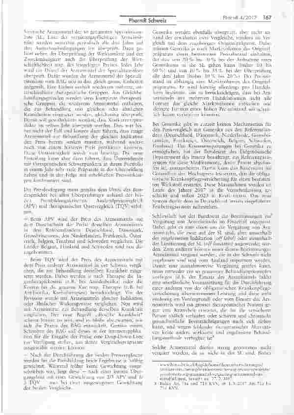 Vorschauseite 2: Neue Verordnungen zur Überprüfung der Voraussetzungen für dieKassenvergütung von Arzneimitteln