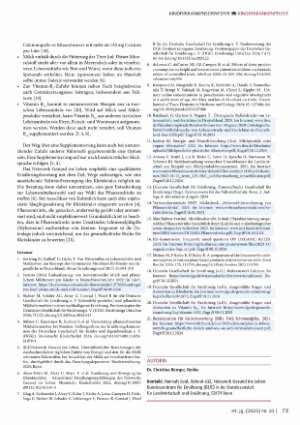 Vorschauseite 4: Pflanzendrinks statt Kuhmilch: Wie ist der Ersatz in der Ernährung von Kleinkindern zu bewerten?